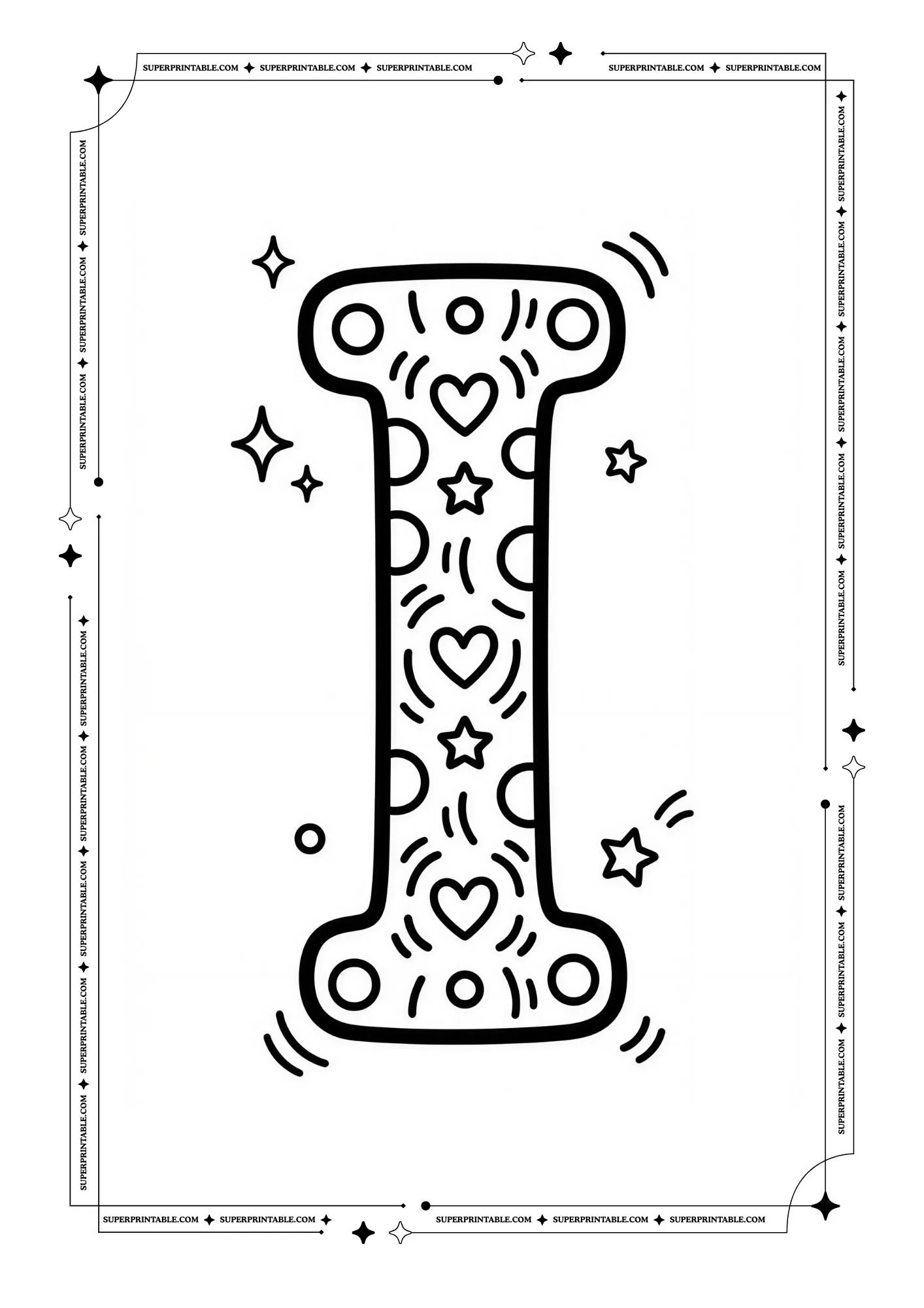 Simple Joy Alphabet Pages 9