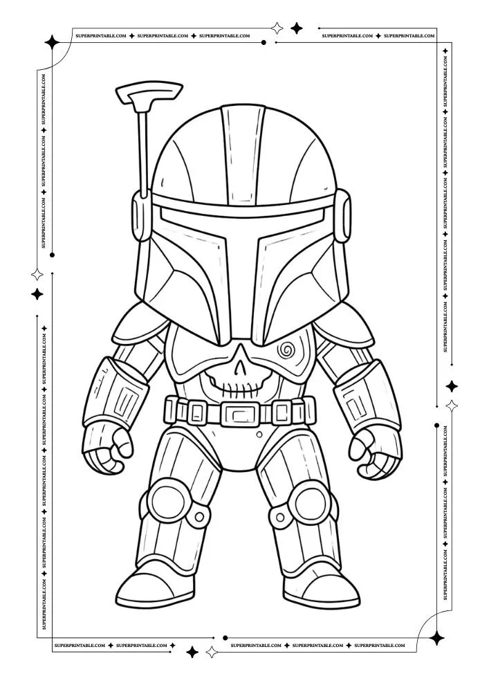 Skull Coloring Pages 10