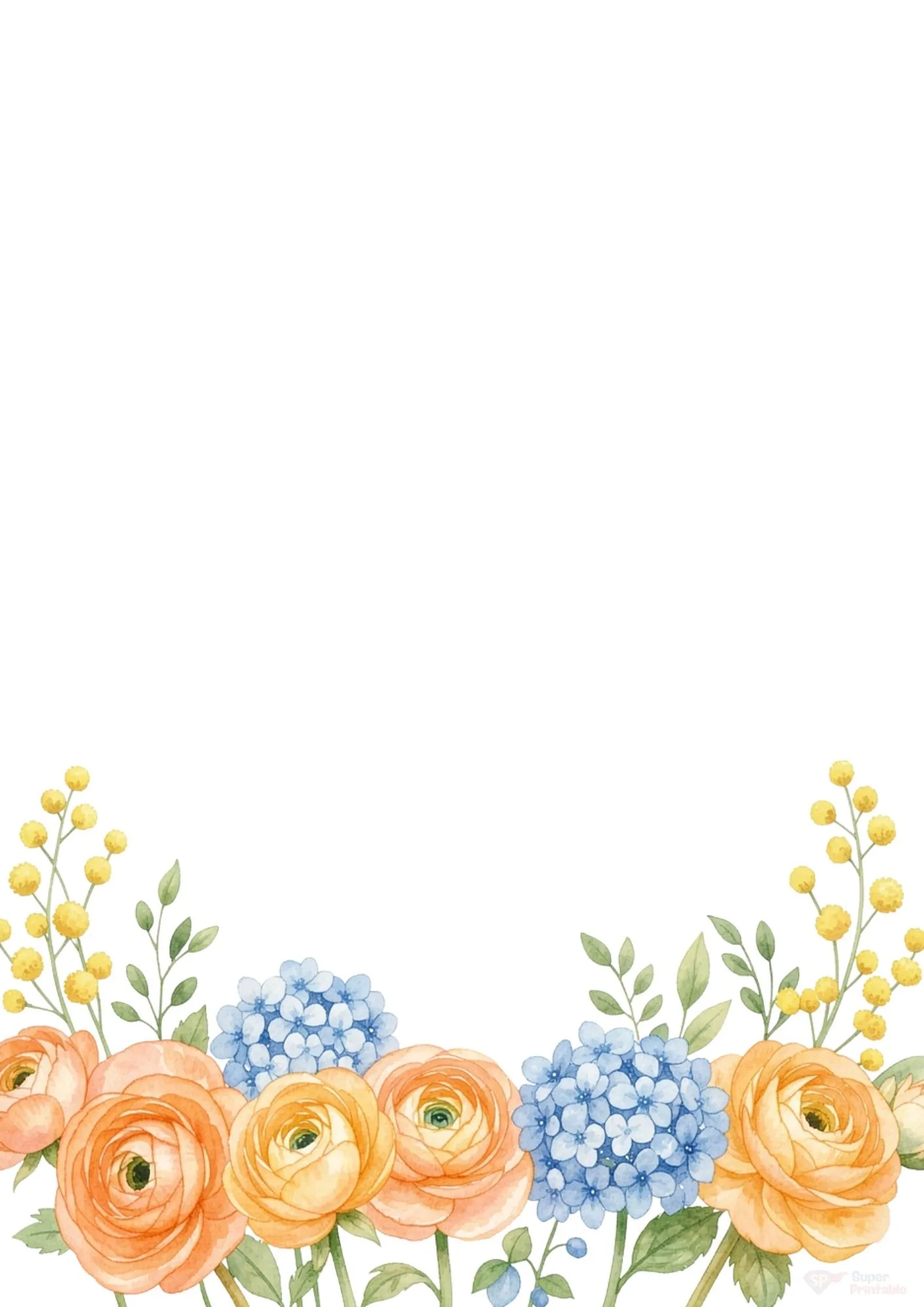 Spring Floral Digital Papers 2