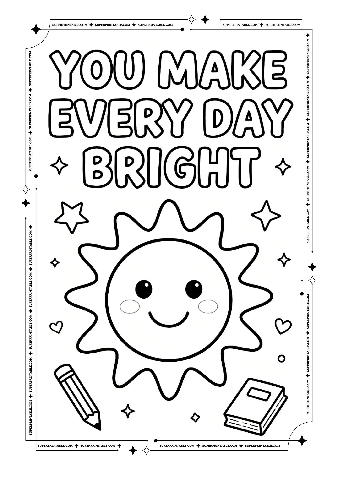 Teacher Appreciation Coloring Pages 16