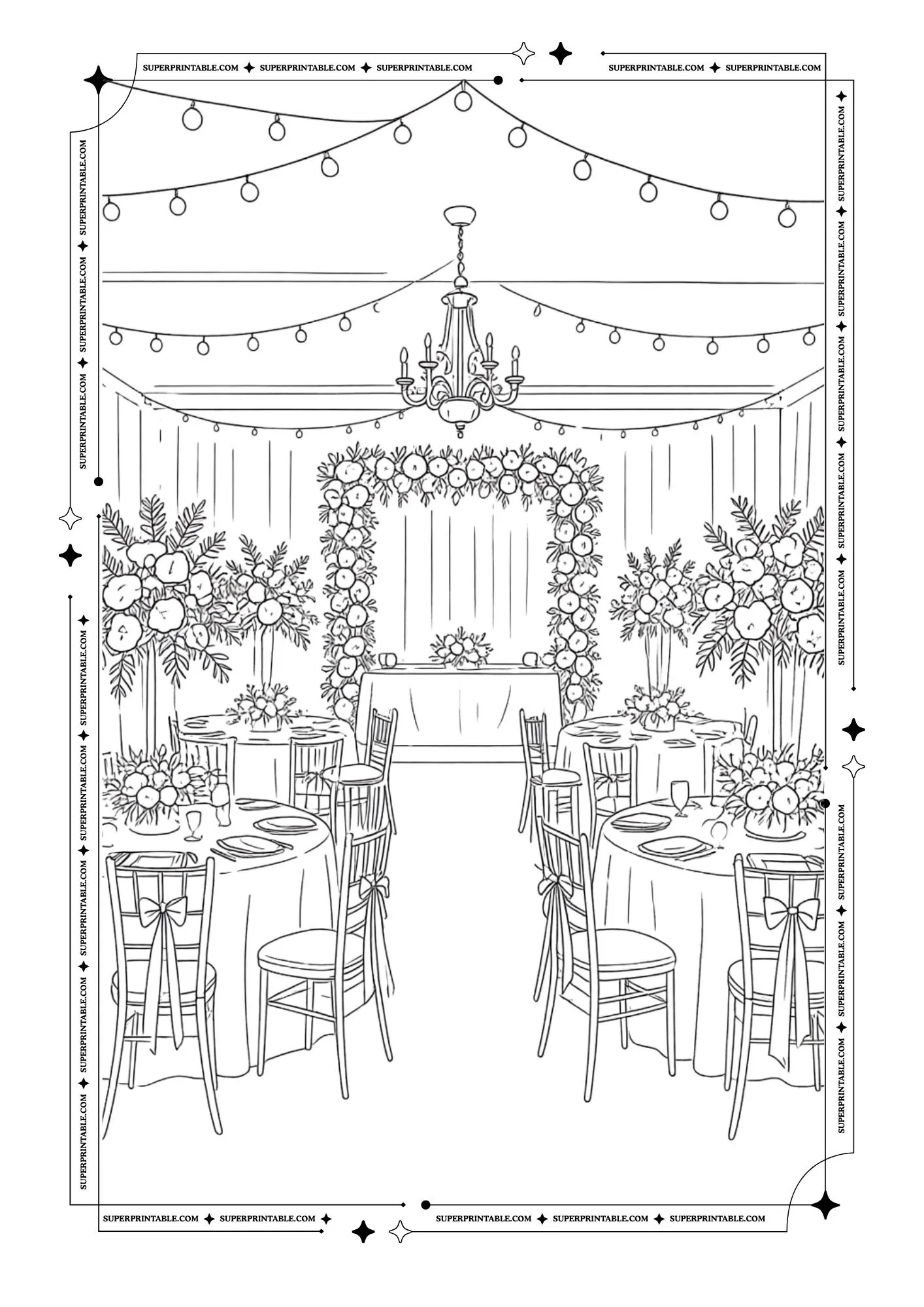 Wedding Coloring Pages 10