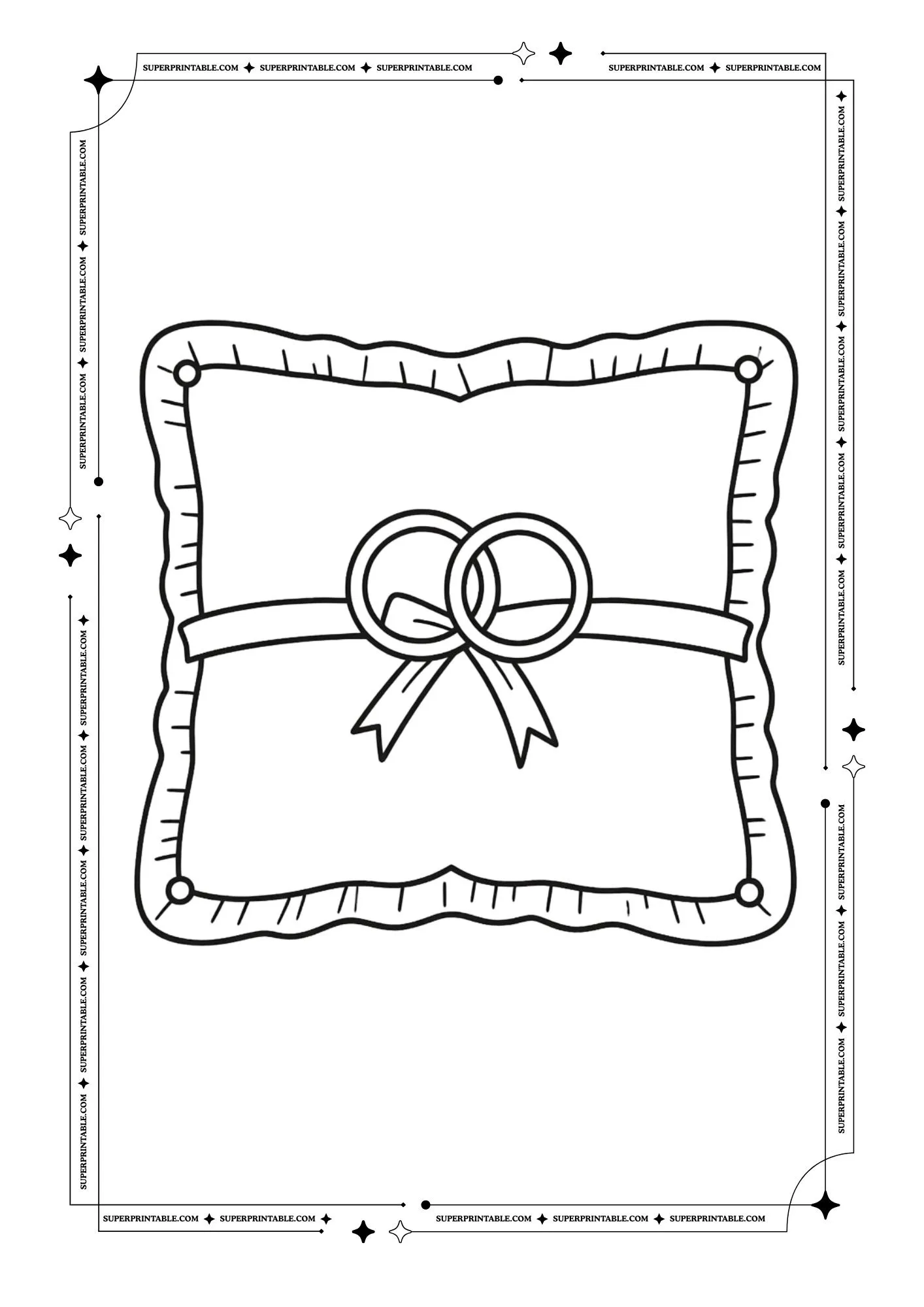 Wedding Coloring Pages 7