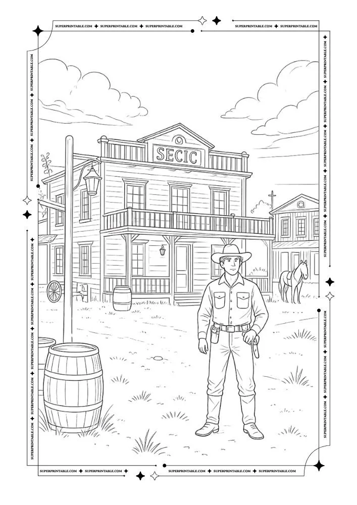 Summer Birds Coloring Pages 1