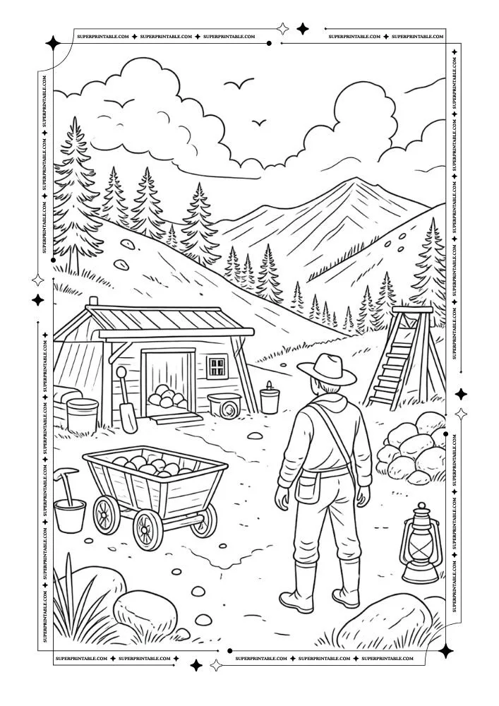 Summer Birds Coloring Pages 2