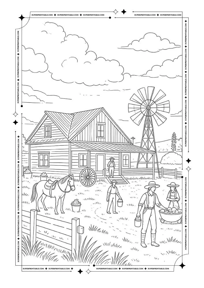 Summer Birds Coloring Pages 1