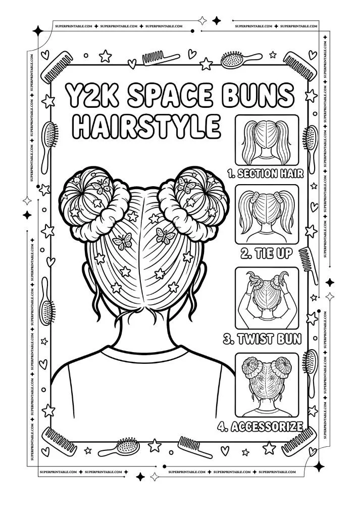 Y2K Coloring Pages 12