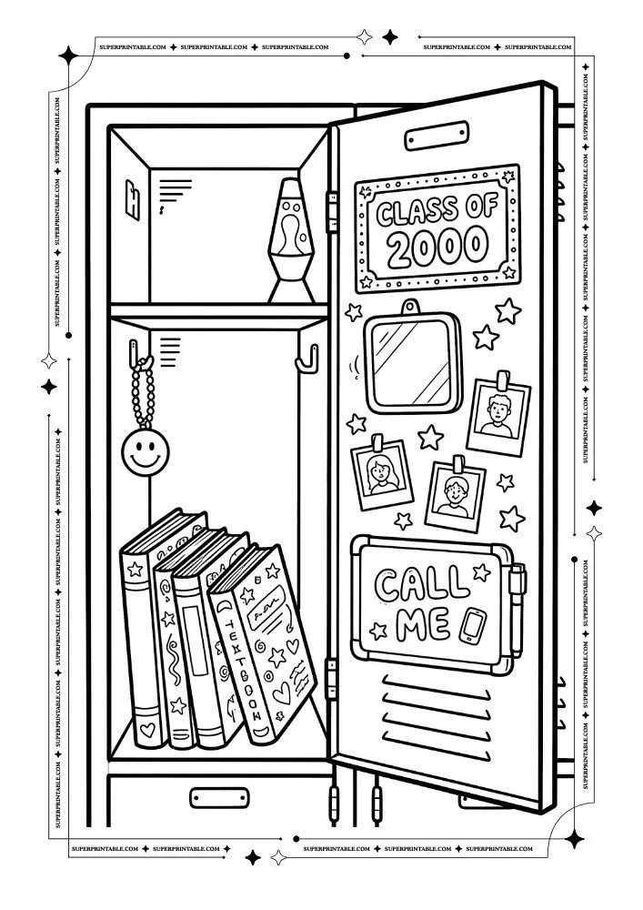 Y2K Coloring Pages 16