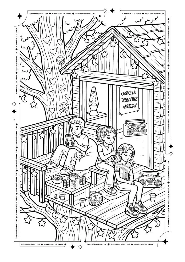 Y2K Coloring Pages 17