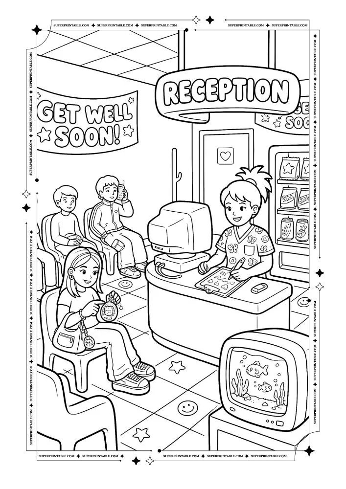 Y2K Coloring Pages 2