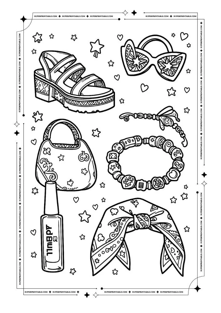 Y2K Coloring Pages 20