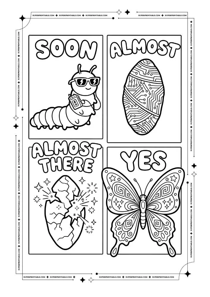 Y2K Coloring Pages 23