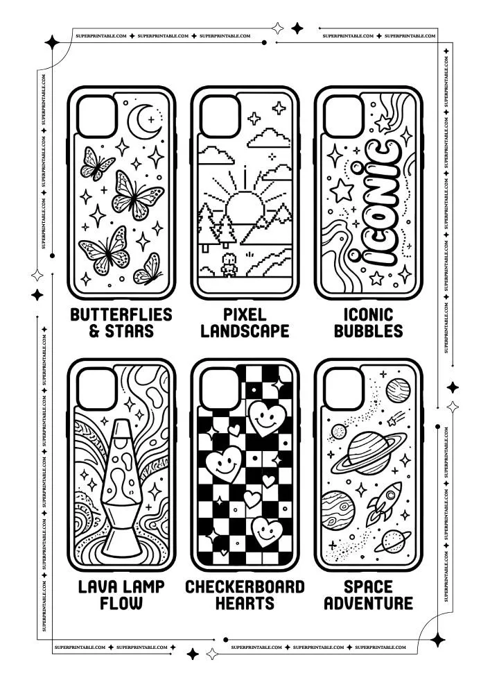 Y2K Coloring Pages 30