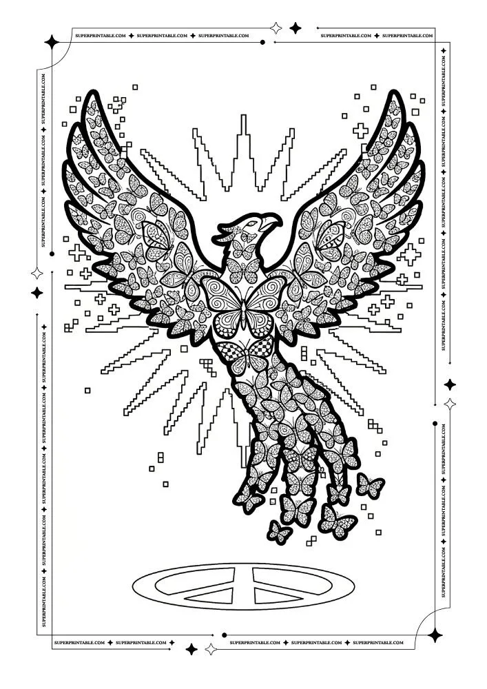 Y2K Coloring Pages 33