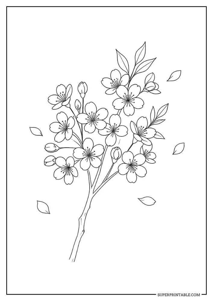Spring Garden Escape Coloring Pages 2