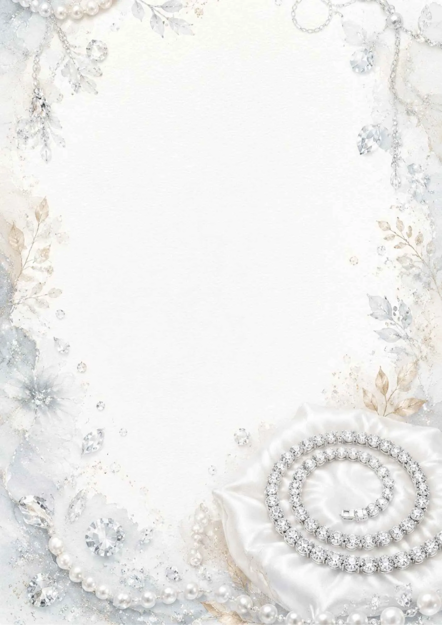 A vintage writing page featuring an ornate antique brass key necklace on lace with sepia watercolor wash.
