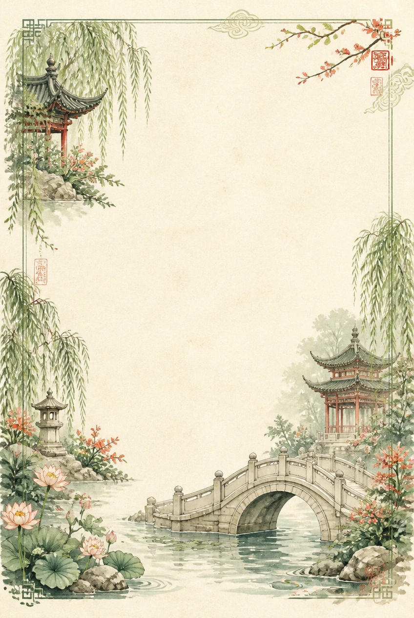 Lavender Countryside and Hilltop Villa Border Page 25