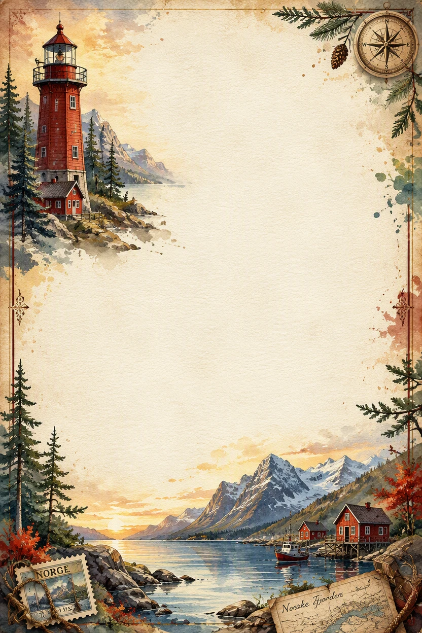 Red Lighthouse and Alpine Village Lake Border Page 18