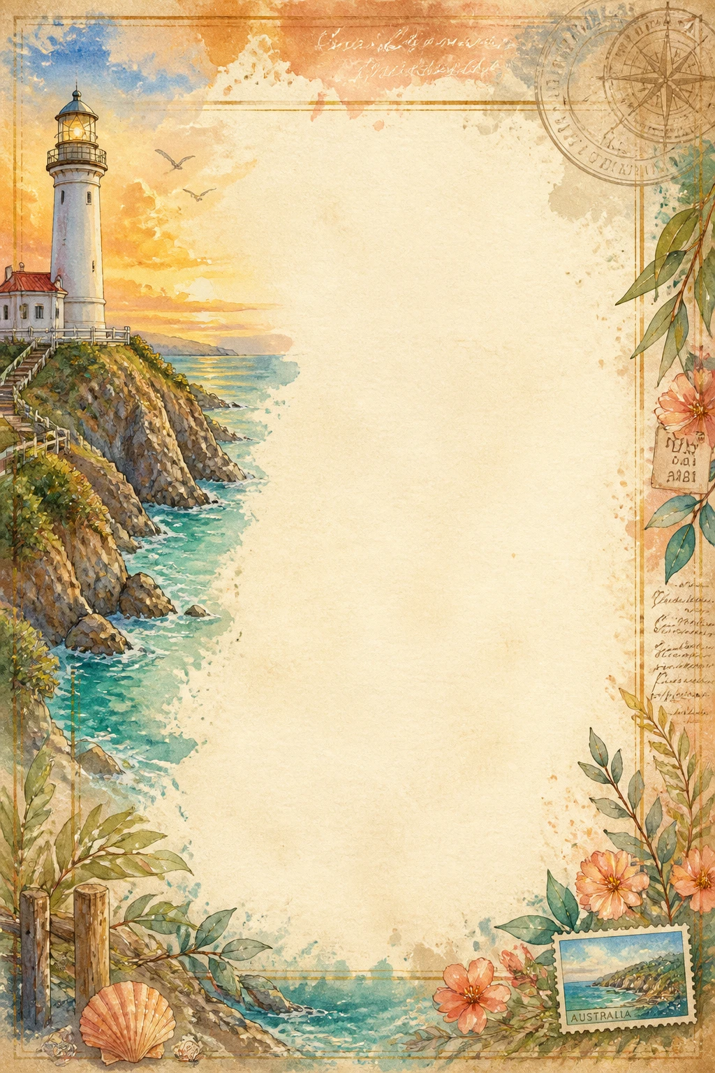 Lighthouse Cliff and Wildflower Coast Border Page 30