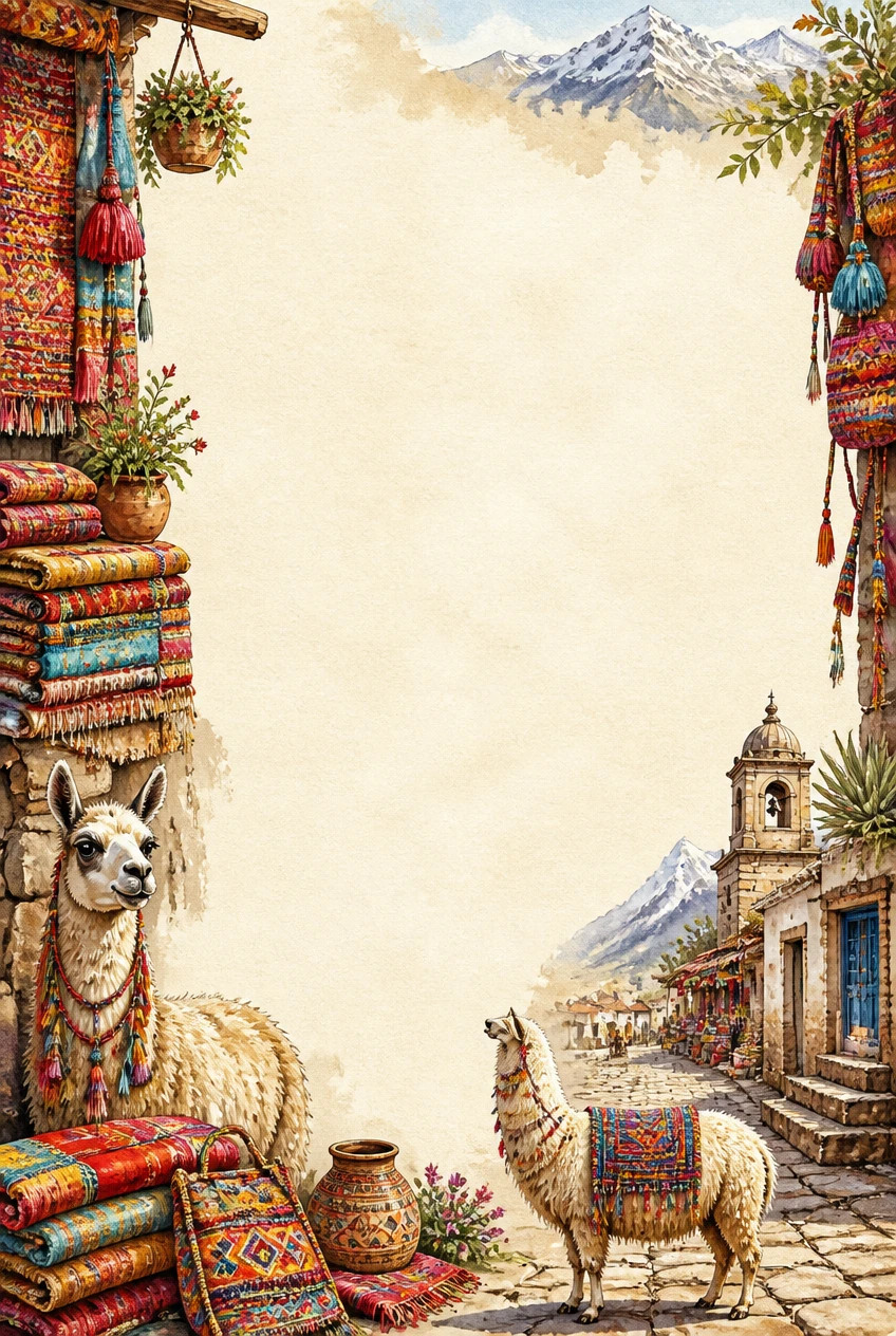 Peruvian Textile Market and Alpaca Craft Border Page 29