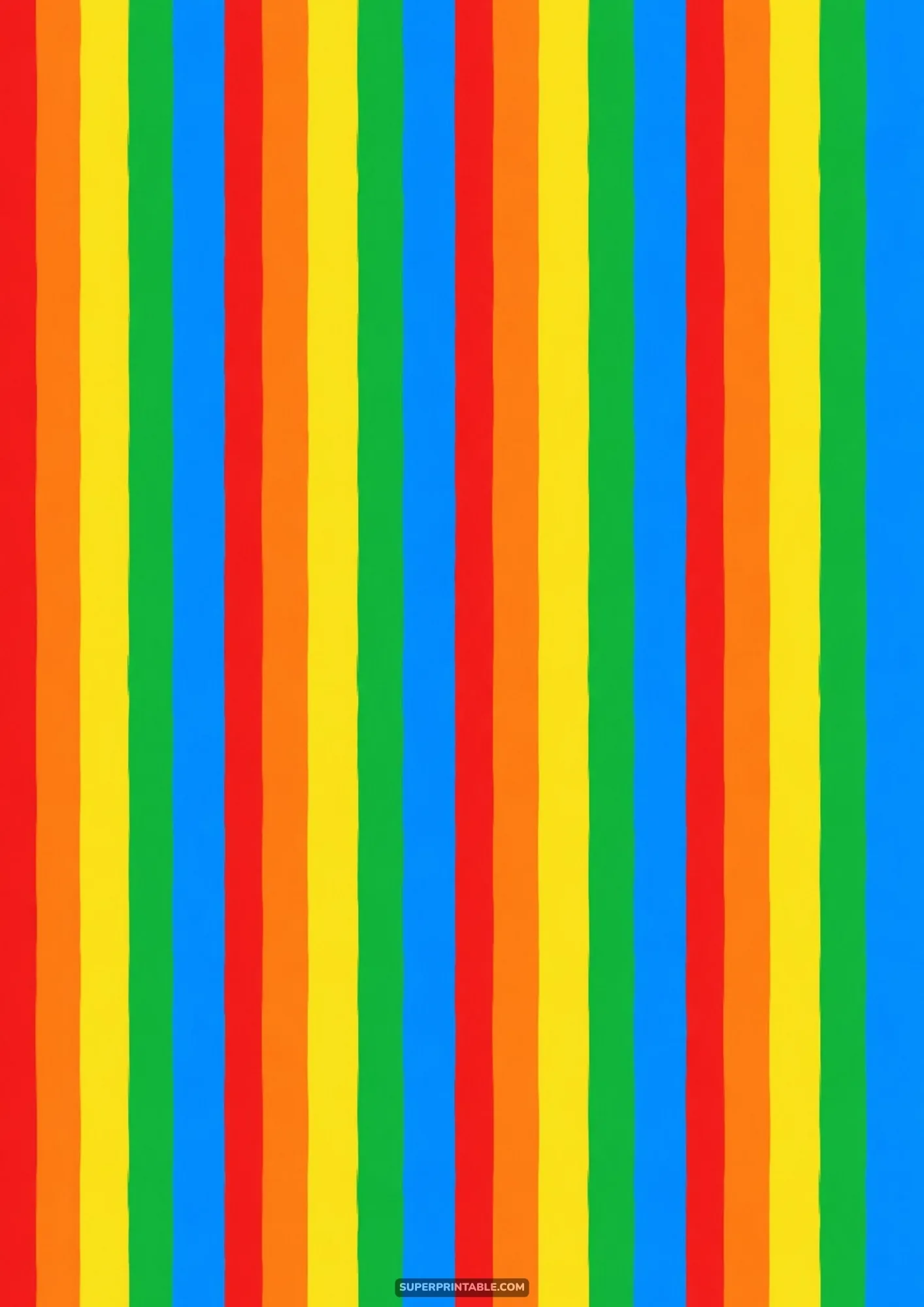 Vibrant vertical stripes repeating in bright rainbow hues across the surface
