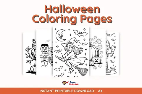 70+ Halloween Coloring Pages