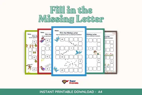 8 Fill in the Missing Letter