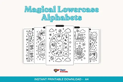 Magical Lowercase Alphabets