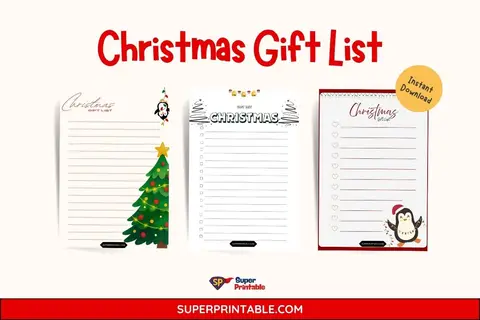 Christmas Gift List