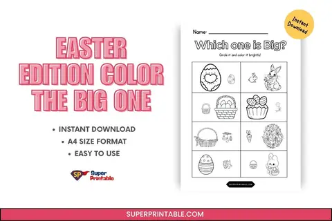 Easter Edition Color the Big one Feature Image