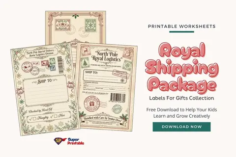 15+ Royal Shipping Package Labels For Gifts