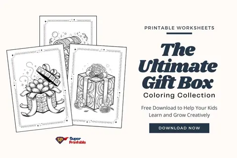 The Ultimate Gift Box Coloring Collection Feature Image