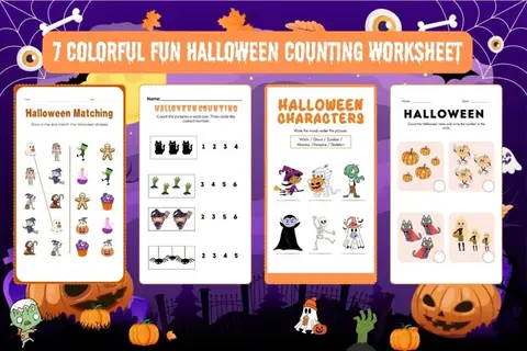 7 Simple Halloween Counting Activities for Learning
