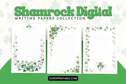 10+ Shamrock Digital Writing Papers Feature Image