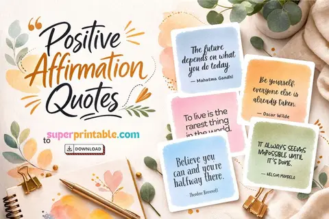 30 Positive Affirmation Quotes Feature Image