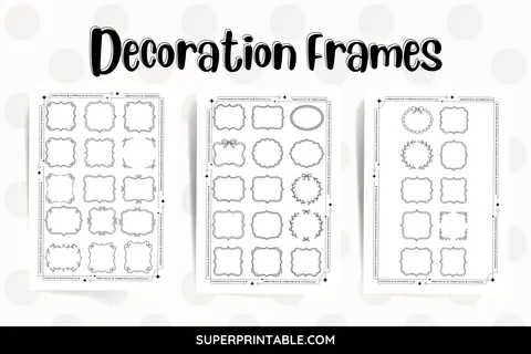 40 Decoration Frames Feature Image