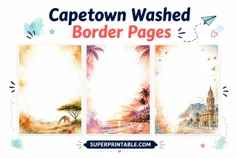 12+ Capetown Washed Border Pages Feature Image