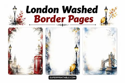 12+ London Washed Border Pages Feature Image