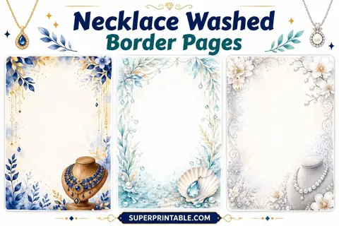 20 Necklace Washed Border Pages Feature Image