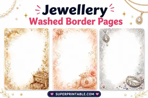 25+ Jewellery Washed Border Pages Feature Image