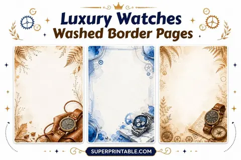 25 Luxury Watches Washed Border Pages Feature Image
