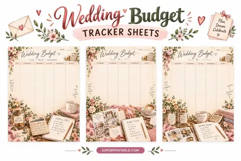 Wedding Budget Tracker Sheets Feature Image