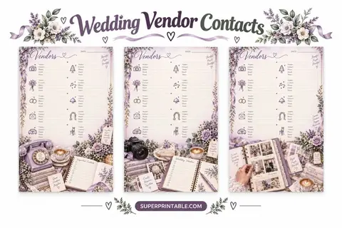 Wedding Vendor Contacts Feature Image