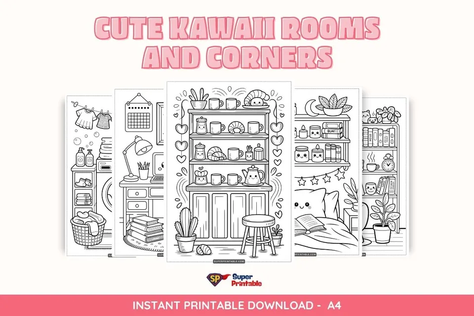 15+ Cute Kawaii Rooms and Corners to Calm Your Mind Feature Image