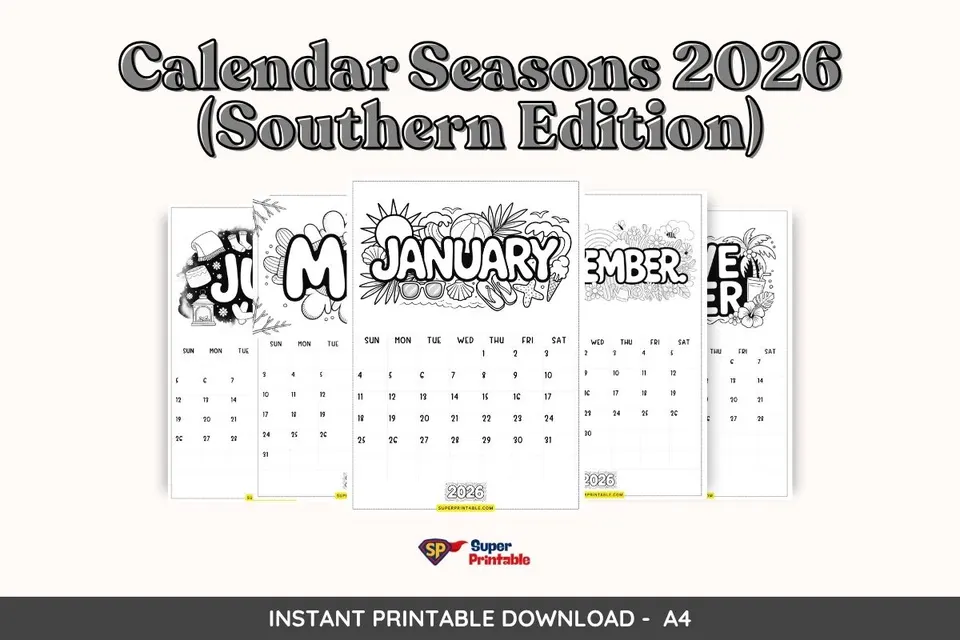 Calendar Seasons 2026