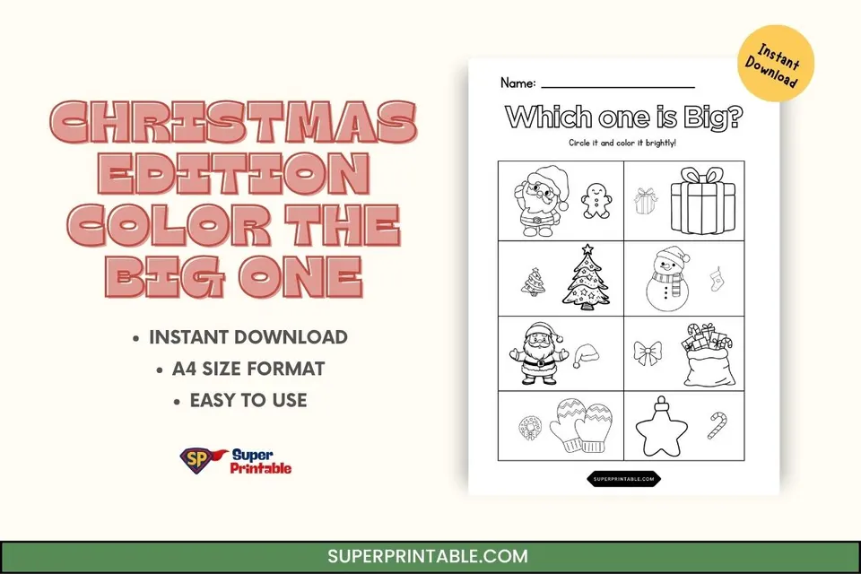 Christmas Edition Color the Big one