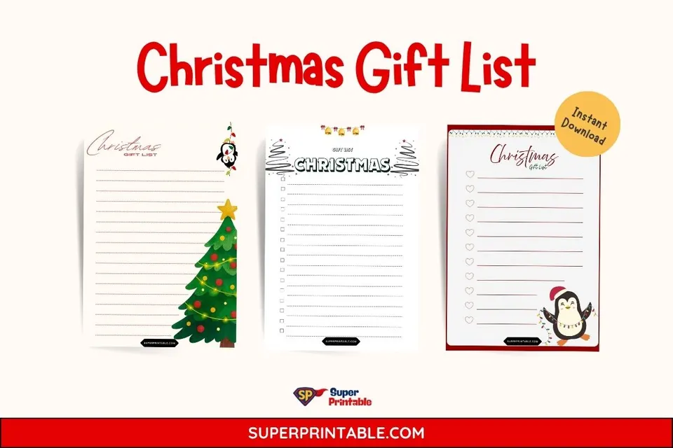 Christmas Gift List