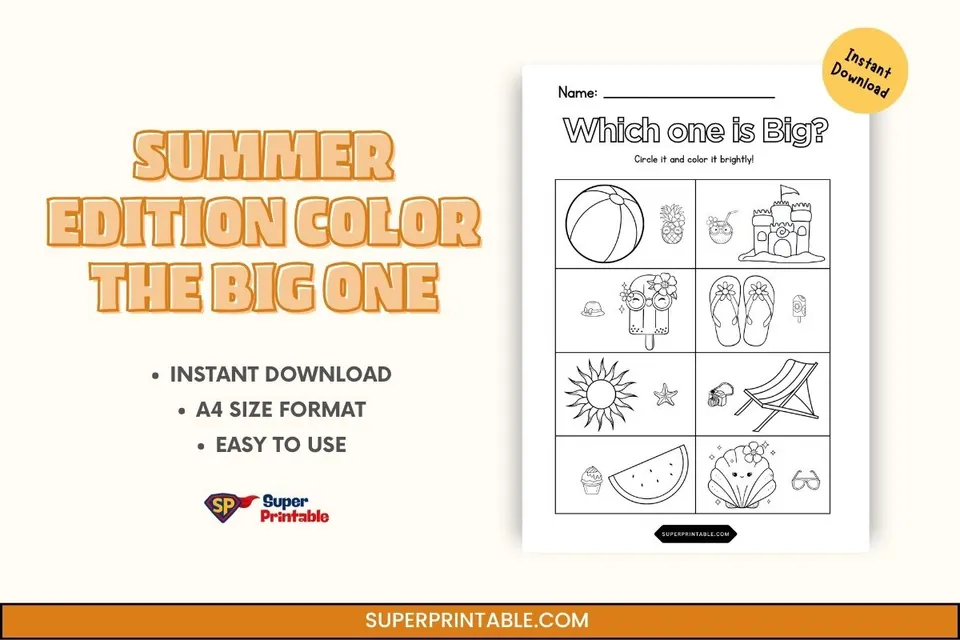 Summer Edition Color the Big one