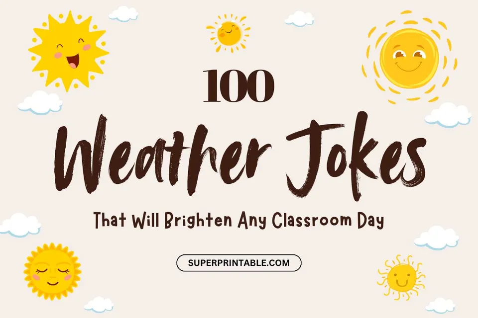 100 Weather Jokes That Will Brighten Any Classroom Day Feature Image