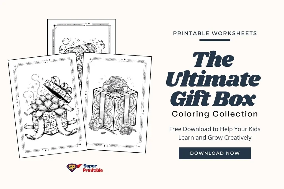 The Ultimate Gift Box Coloring Collection Feature Image