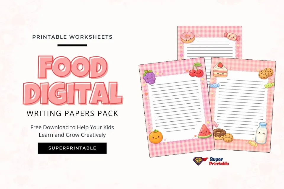 12+ Food Digital Writing Papers Feature Image